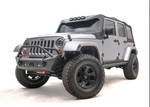 WRANGLER JK STUBBY BUMPER WITH PRE RUNNER GUARD MATTE BLACK