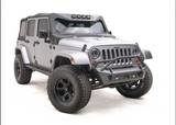 WRANGLER JK STUBBY BUMPER WITH PRE RUNNER GUARD MATTE BLACK