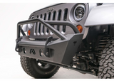 WRANGLER JK STUBBY BUMPER WITH PRE RUNNER GUARD MATTE BLACK