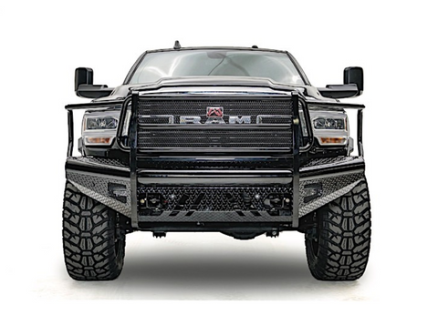 RAM 2500/3500 NEW BODY STYLE BLACK STEEL FRONT BUMPER W/ FULL GUARD